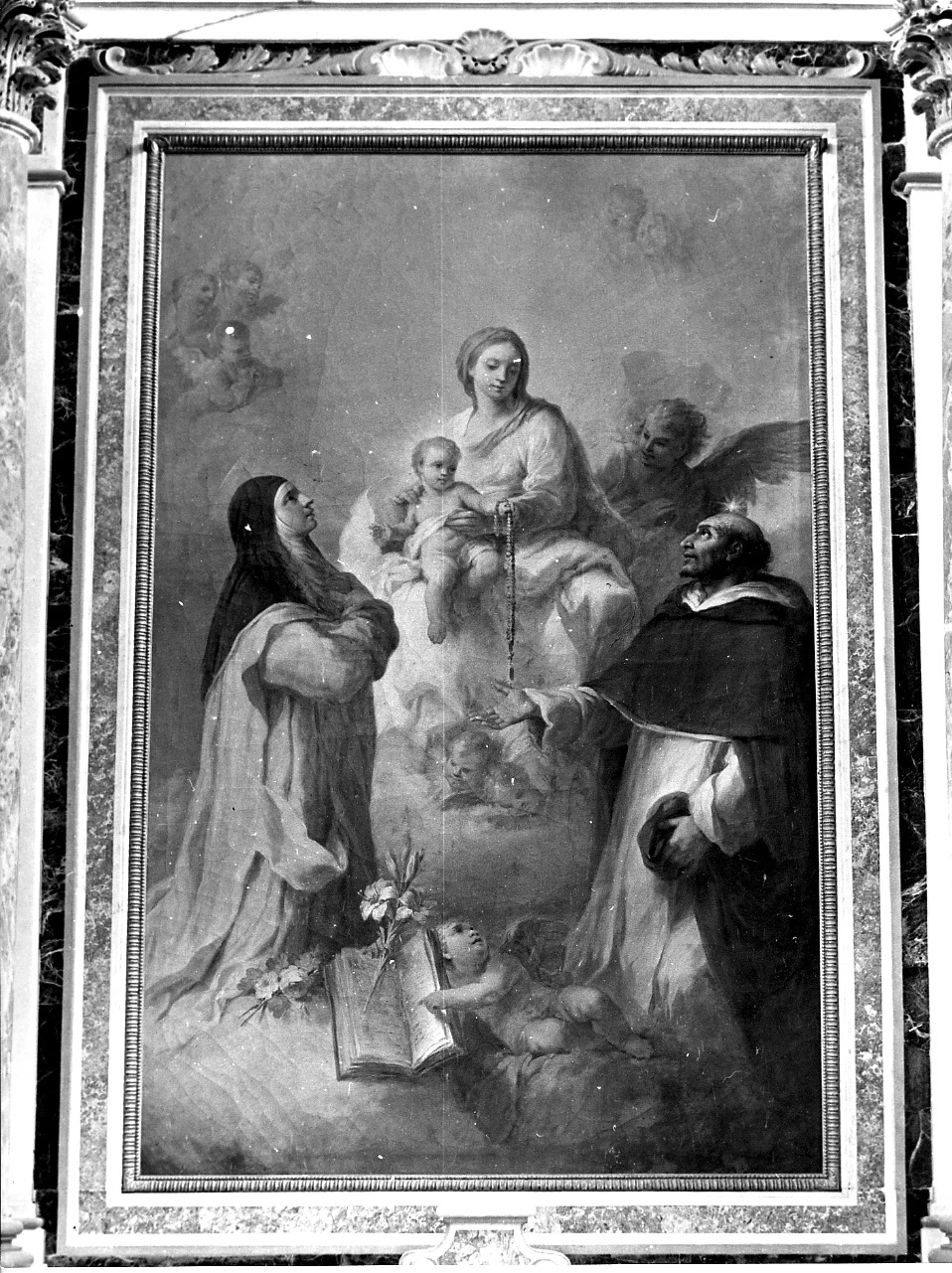 Certosa Monumentale - Madonna del Rosario con San Domenico e Santa Rosellina, Museo Nazionale Certosa di Calci, Pisa